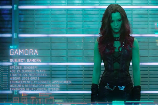 Gamora was totally hot and uh... what was I thinking?